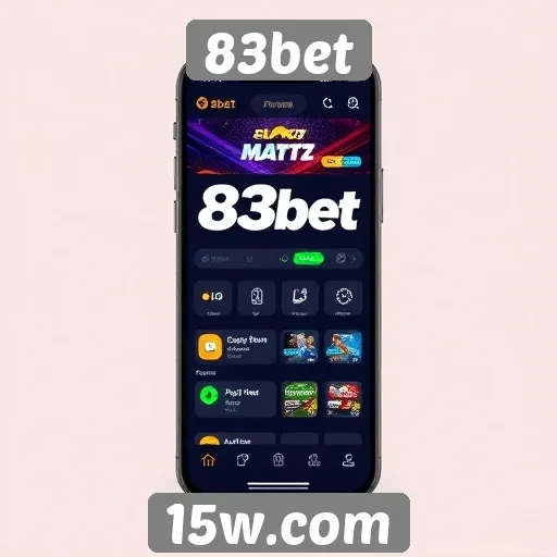 Análise da interface de usuário do site 83bet
