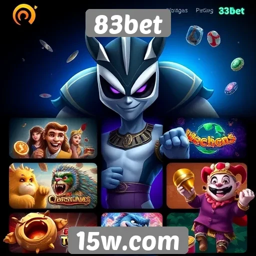 Variedade de jogos oferecidos no 83bet